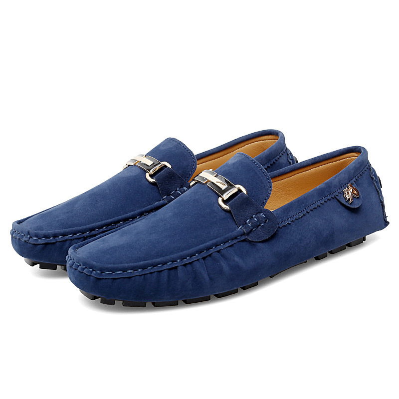 Men's Gommino Handmade Stitching Leather Shoes - Image 5