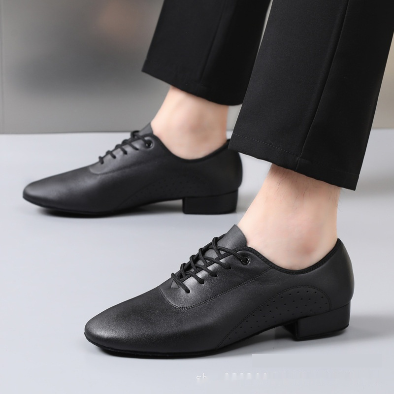 PU Leather Men's Modern Dancing Shoes - Image 4