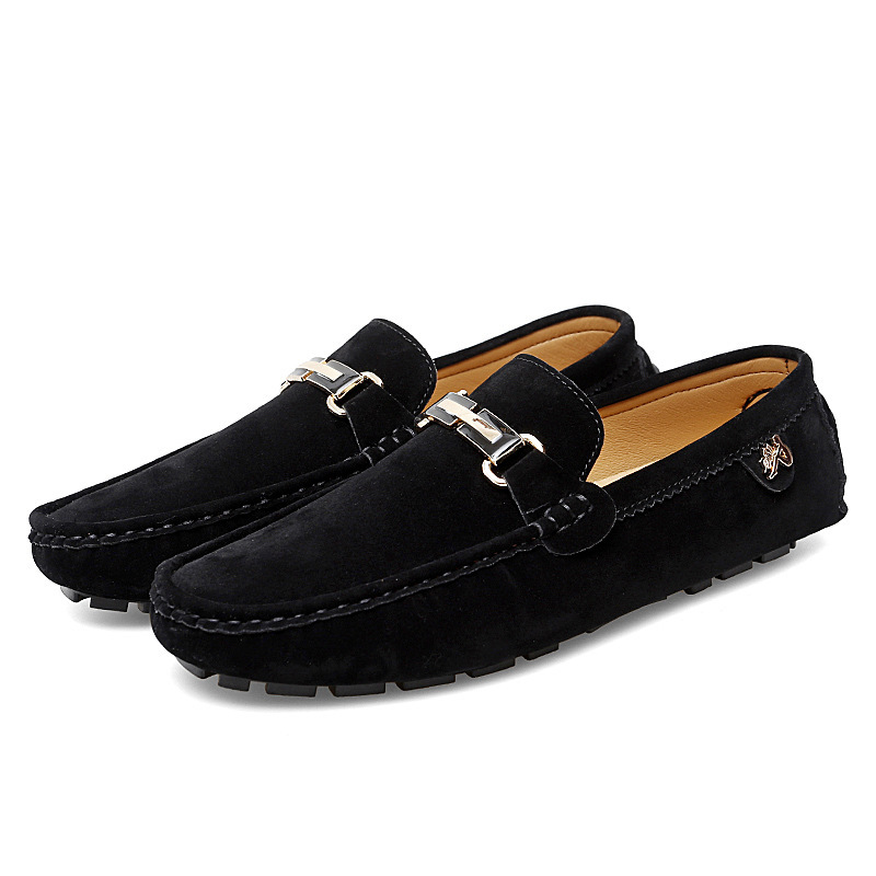 Men's Gommino Handmade Stitching Leather Shoes - Image 2