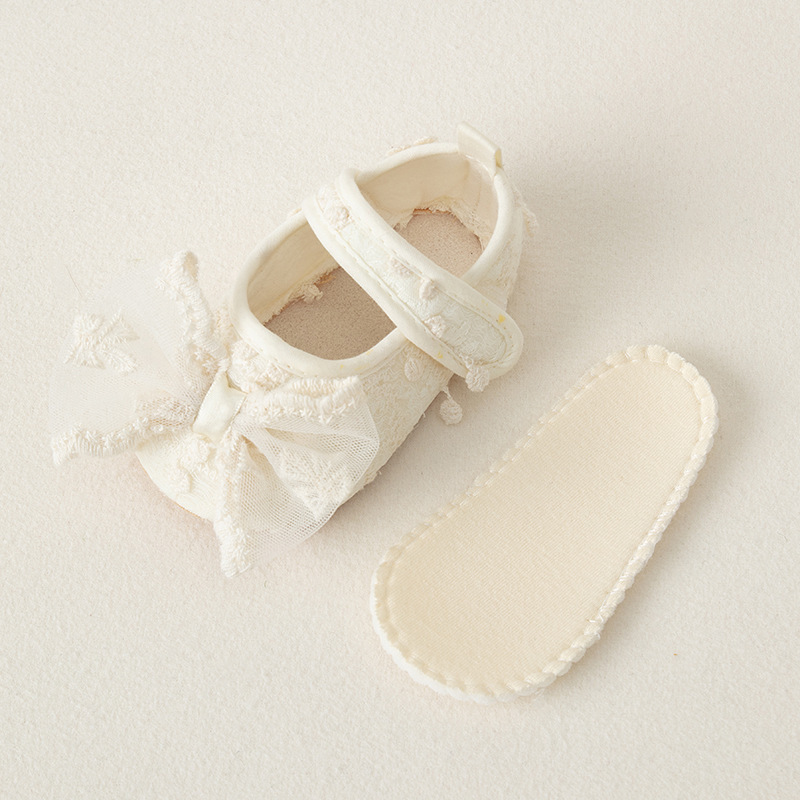 Infant Korean Style Bow Princess Shoes - Image 2