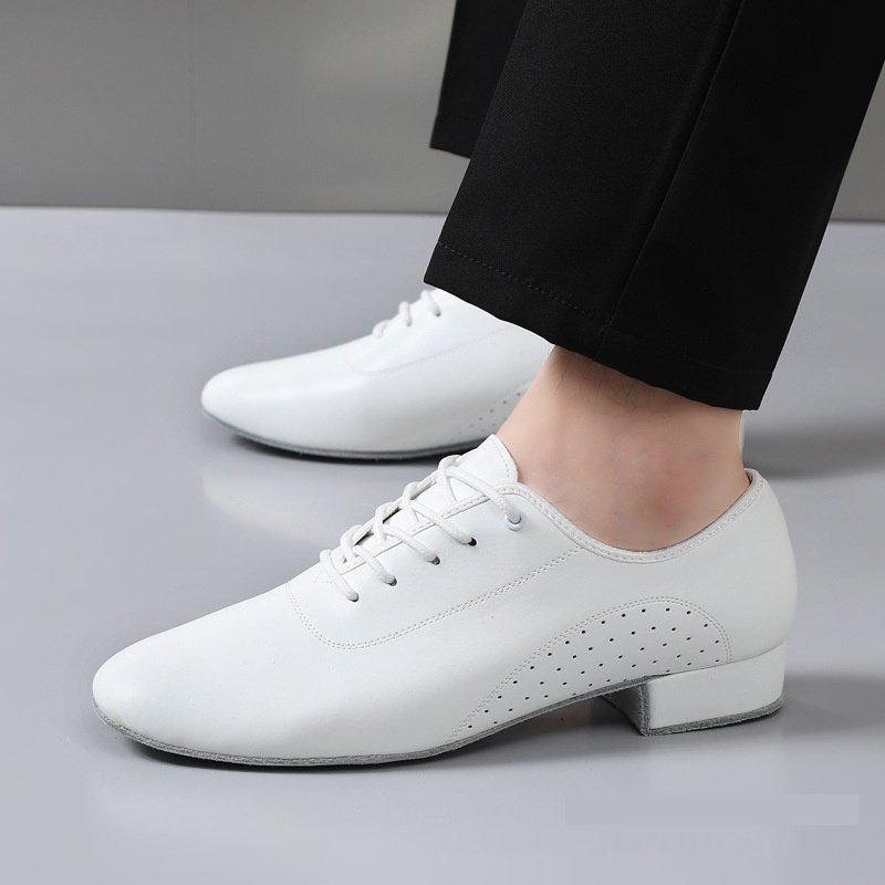 PU Leather Men's Modern Dancing Shoes - Image 8