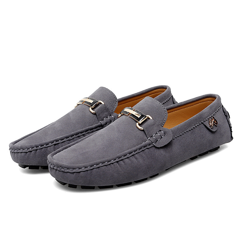 Men's Gommino Handmade Stitching Leather Shoes - Image 6